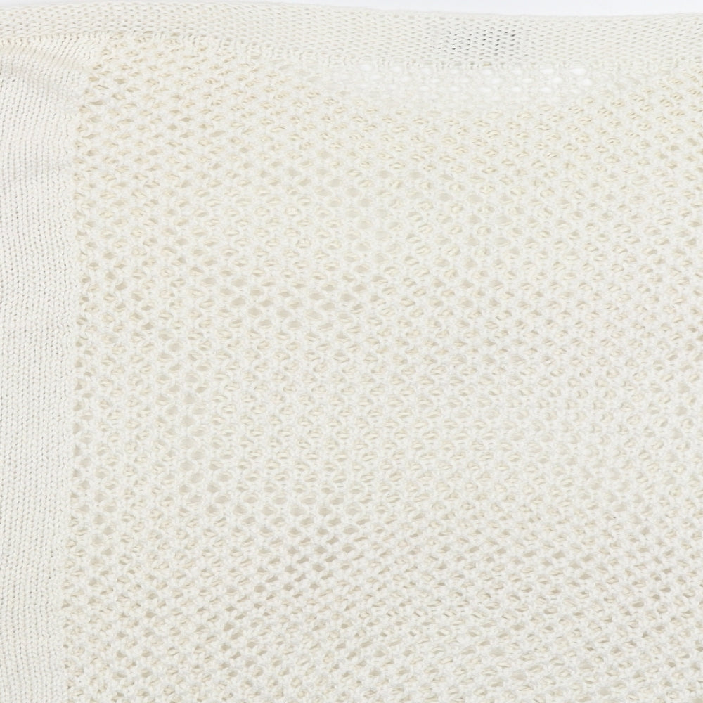 Papaya Womens White   Pullover Jumper Size M