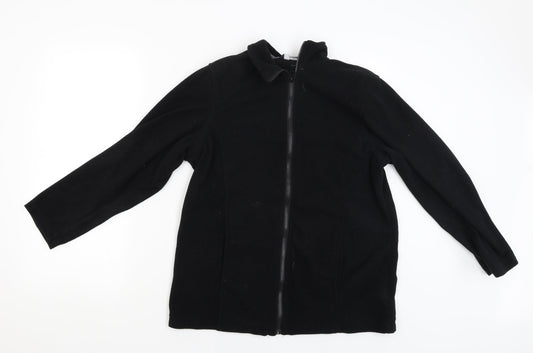Preworn Womens Black   Jacket Coat Size S
