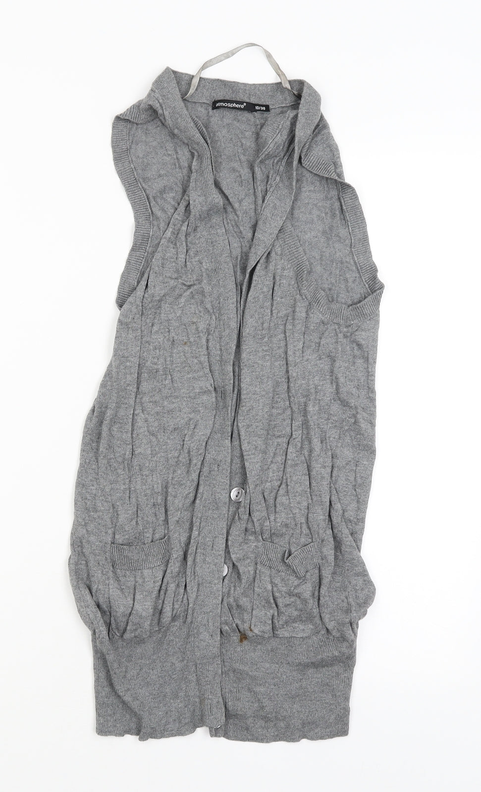 Atmosphere Womens Grey   Cardigan Jumper Size 10