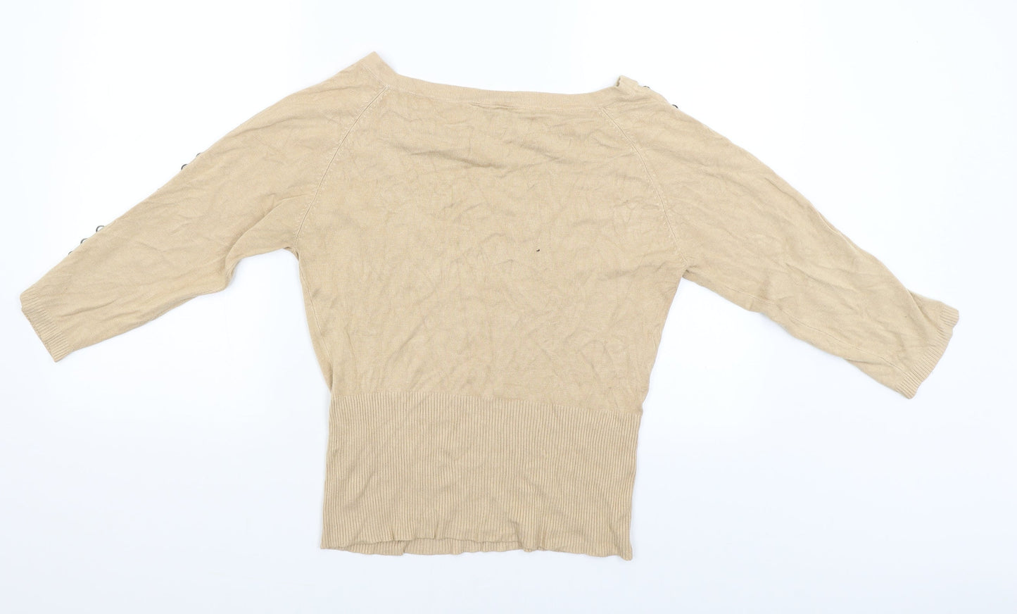 West one Womens Beige   Pullover Jumper Size 14