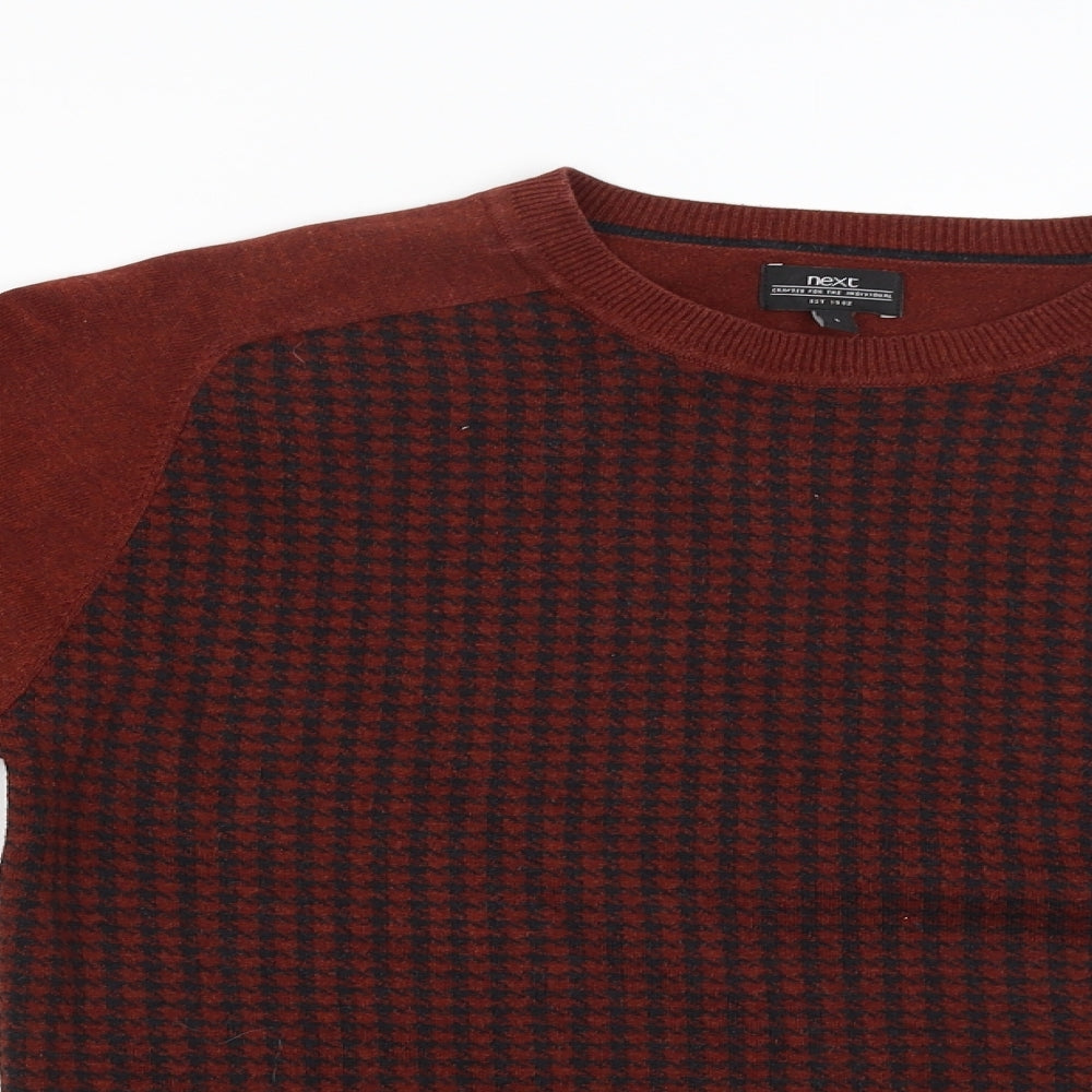 NEXT Womens Red   Pullover Jumper Size L