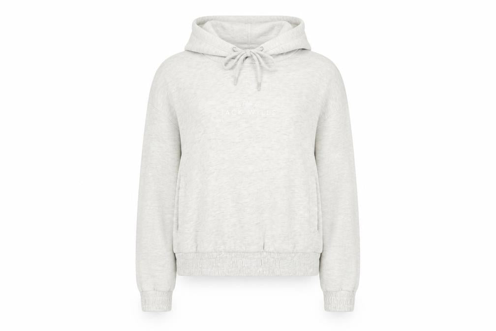 Womens UK 10 Regular Jack Willis Grey Pullover Hoodie