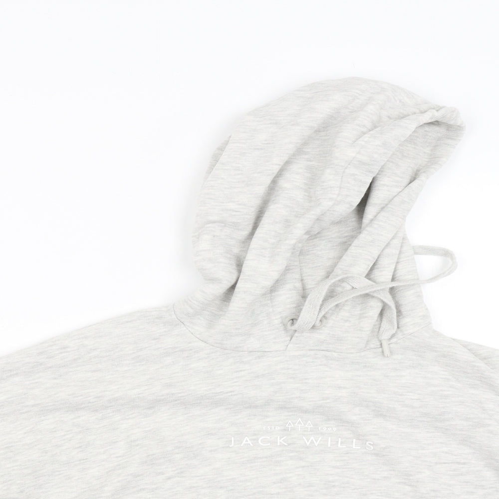 Jack Willis Womens Grey   Pullover Hoodie Size 10