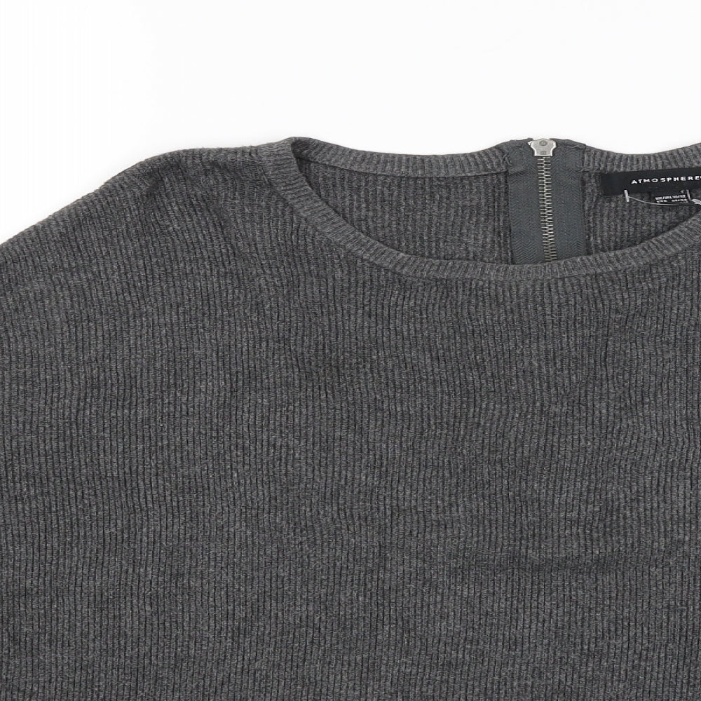 Atmosphere Womens Grey   Pullover Jumper Size 10