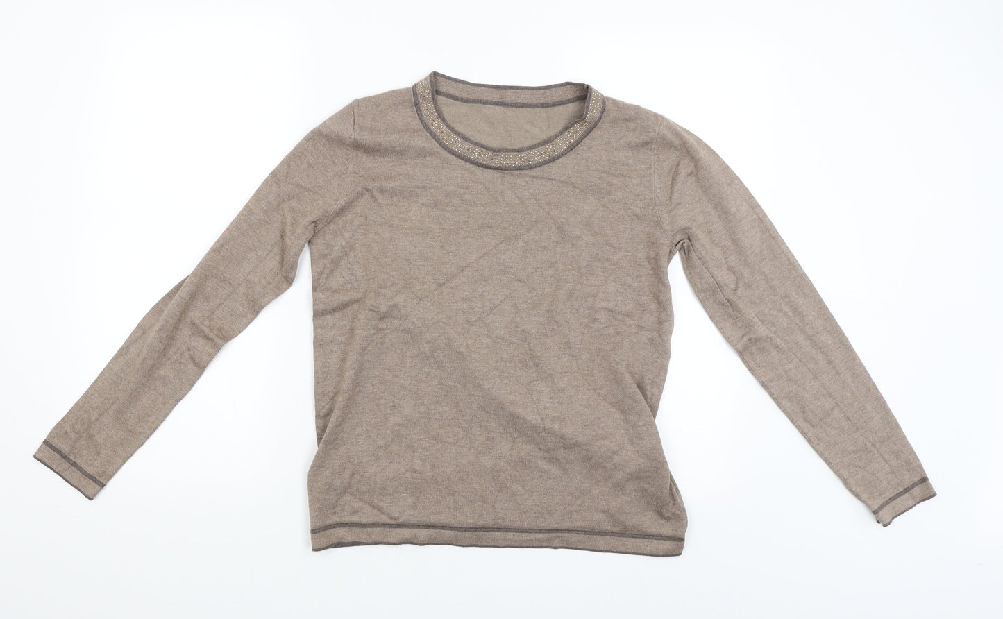 Preworn Womens Beige   Pullover Jumper Size L