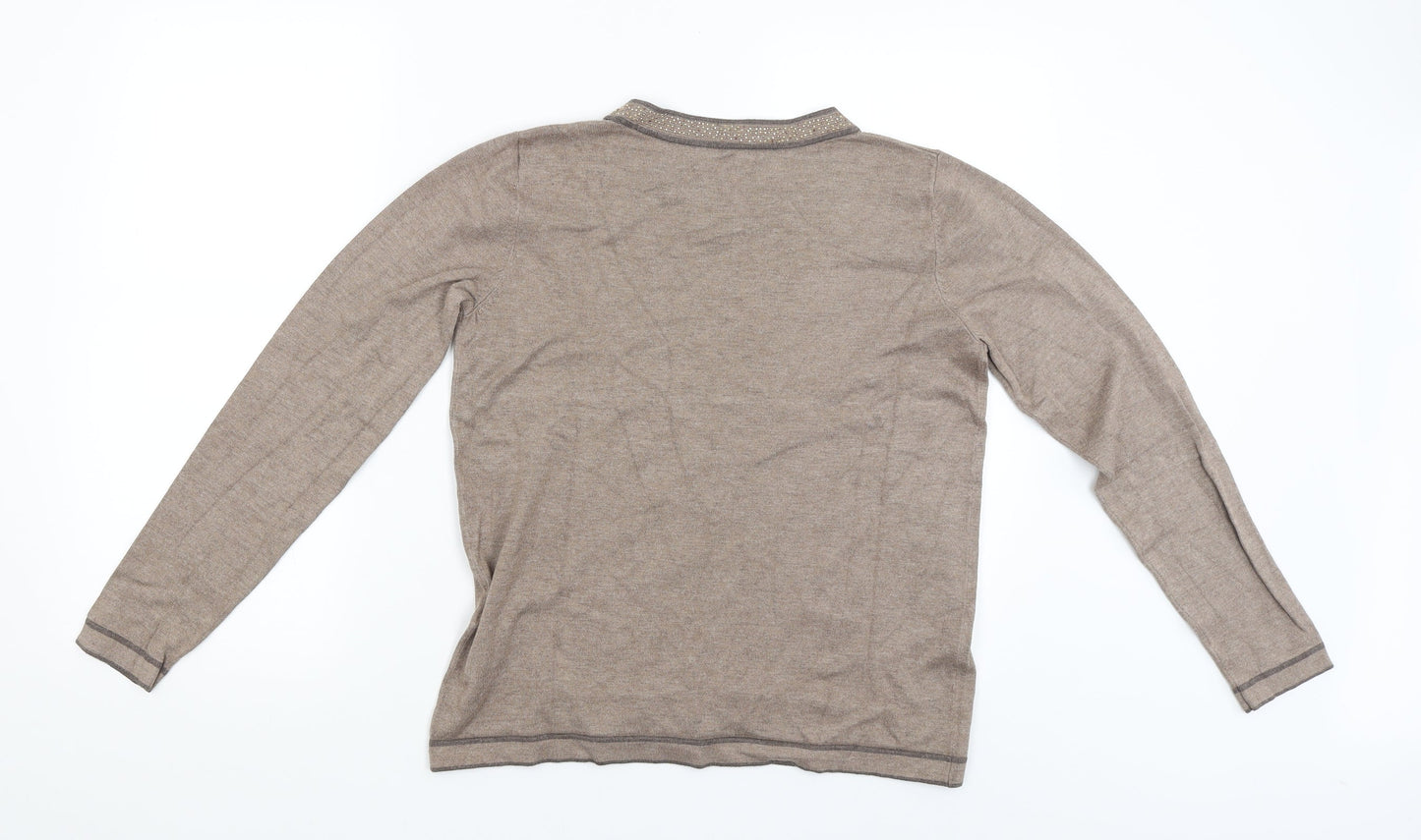 Preworn Womens Beige   Pullover Jumper Size L