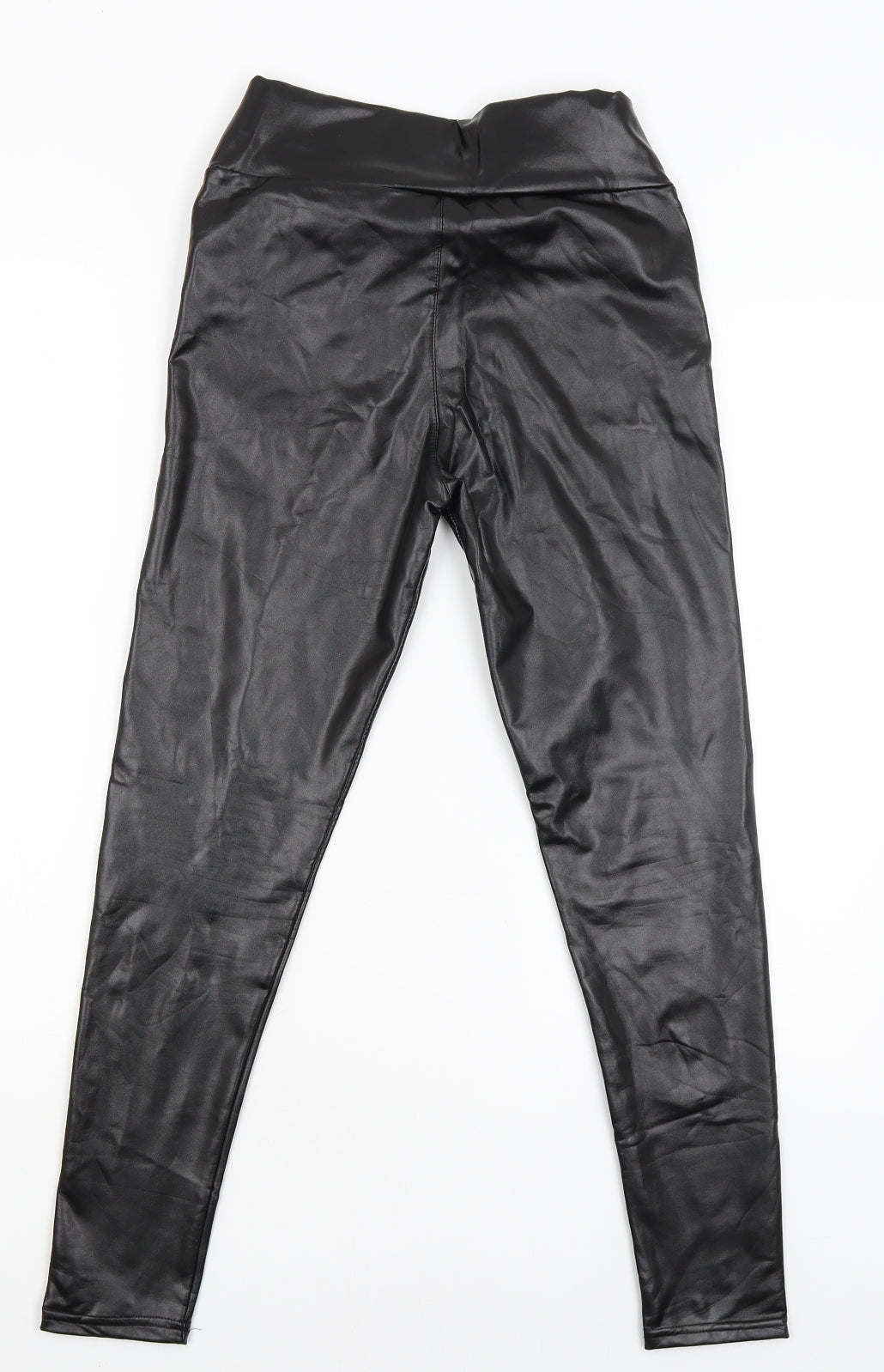 Preworn Womens Black   Carrot Trousers Size L L25 in