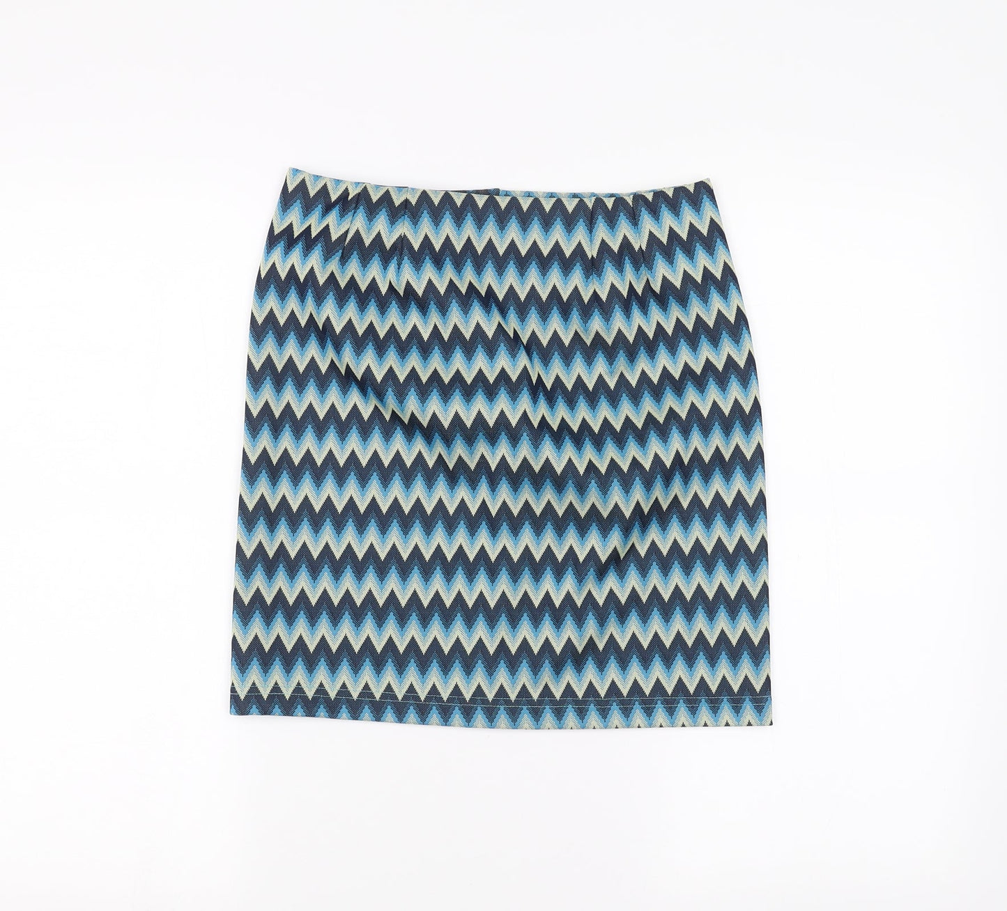 Cosmart Womens Blue   A-Line Skirt Size S