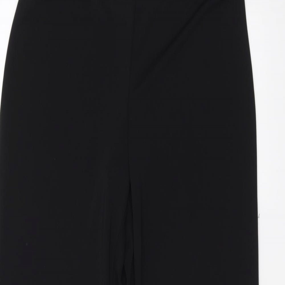 ISLE Womens Black   Trousers  Size 10 L25 in
