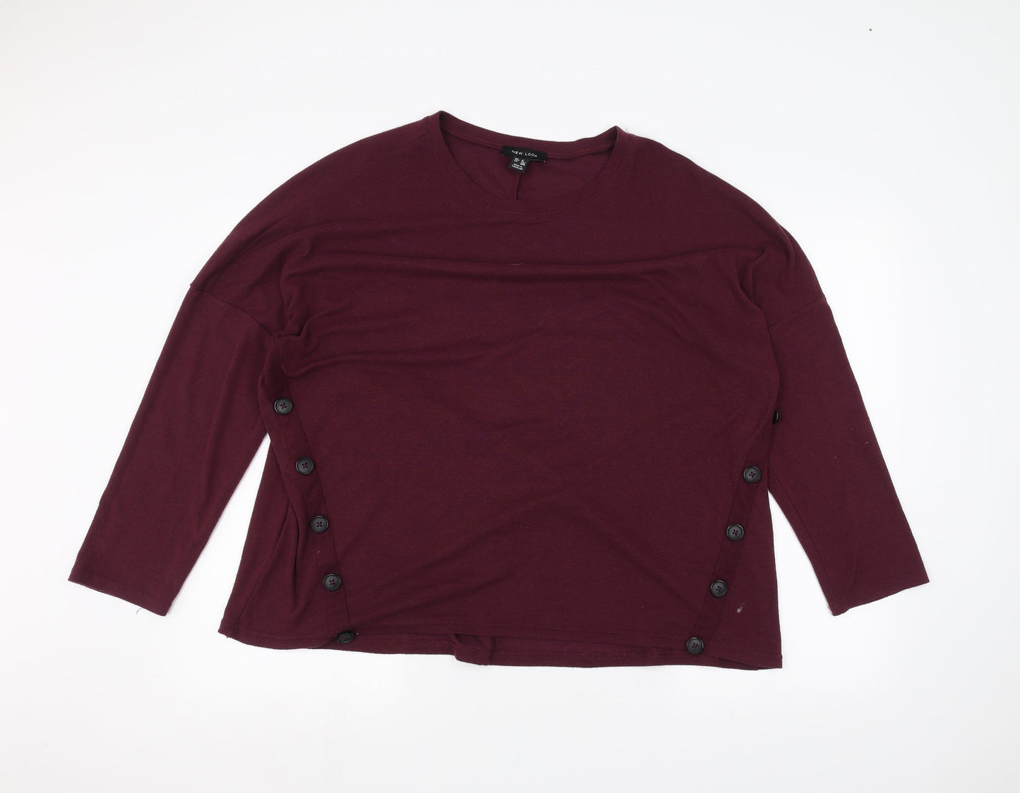New Look Womens Purple   Pullover Jumper Size 16