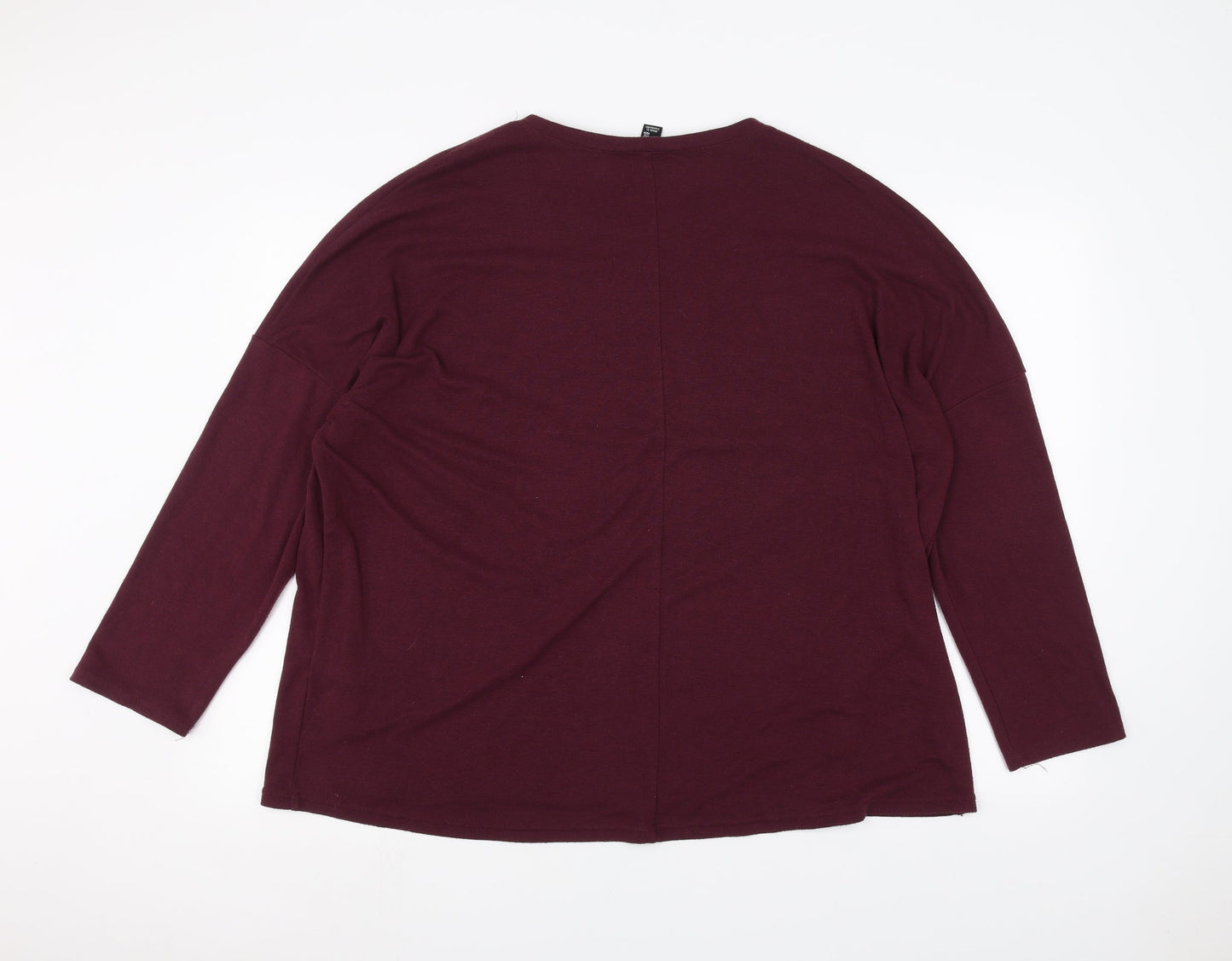 New Look Womens Purple   Pullover Jumper Size 16