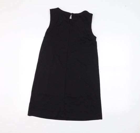 Peacocks Womens Black   Basic T-Shirt Size 10