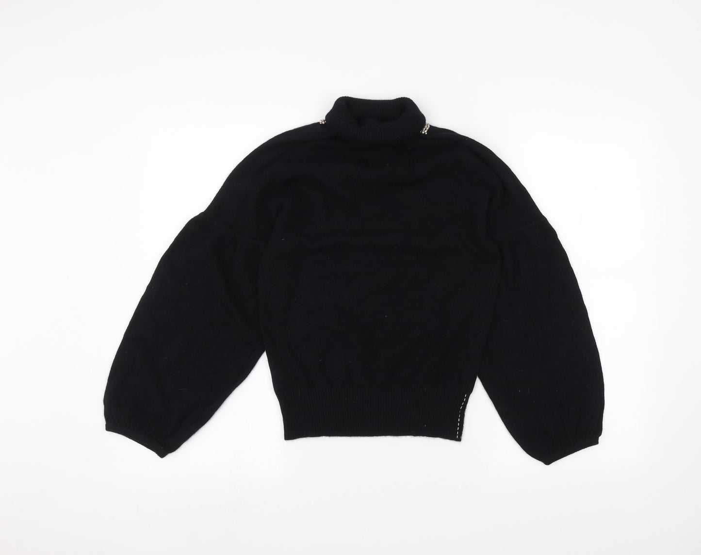 Shrinking Violet Womens Blue   Pullover Jumper Size S