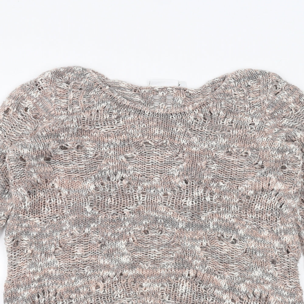 New Look Womens Grey   Pullover Jumper Size 6