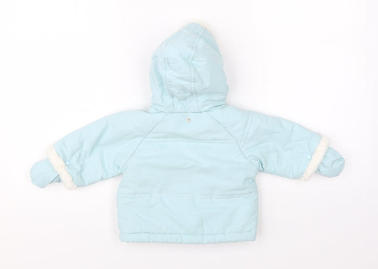 Colin & Colline Girls Blue   Jacket  Size 0-3 Months