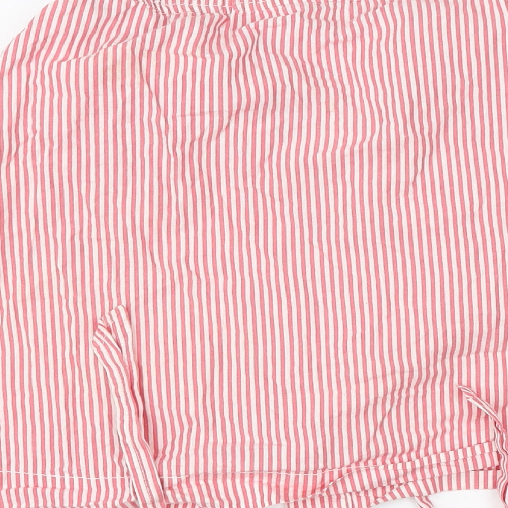 Country Road Womens Pink Striped  A-Line Skirt Size 10