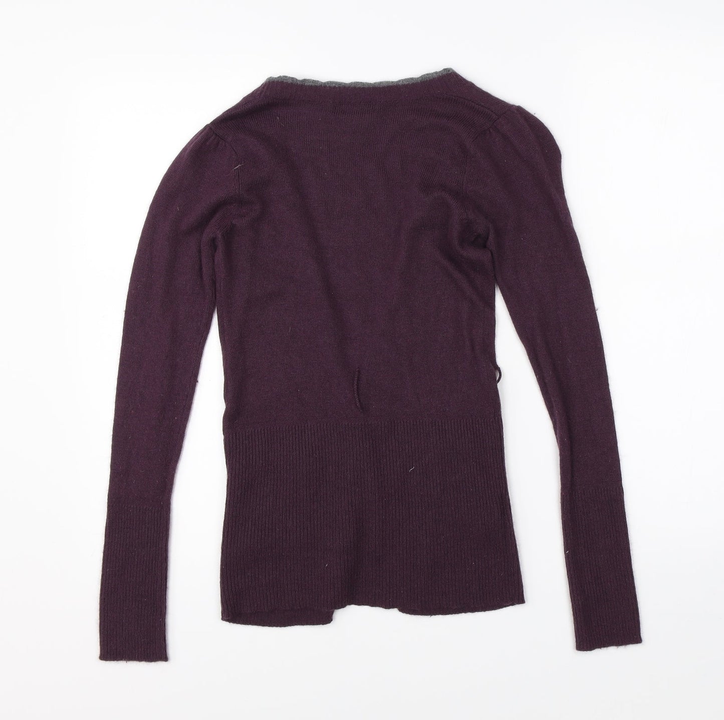 MNG Womens Purple   Cardigan Jumper Size S