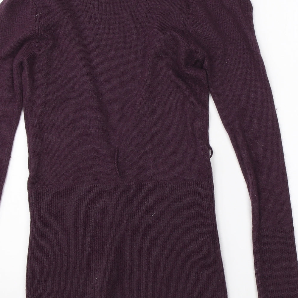 MNG Womens Purple   Cardigan Jumper Size S