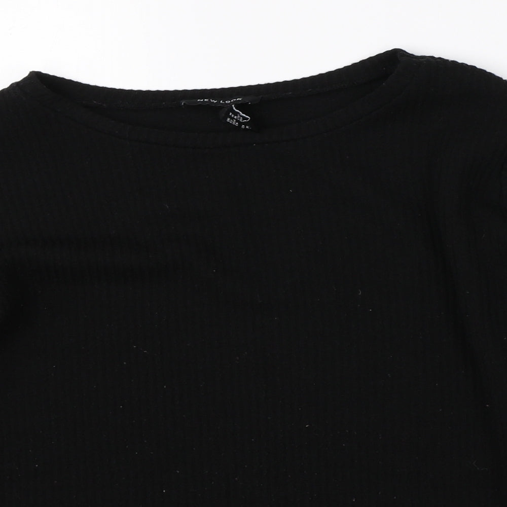 New Look Womens Black   Pullover Jumper Size M