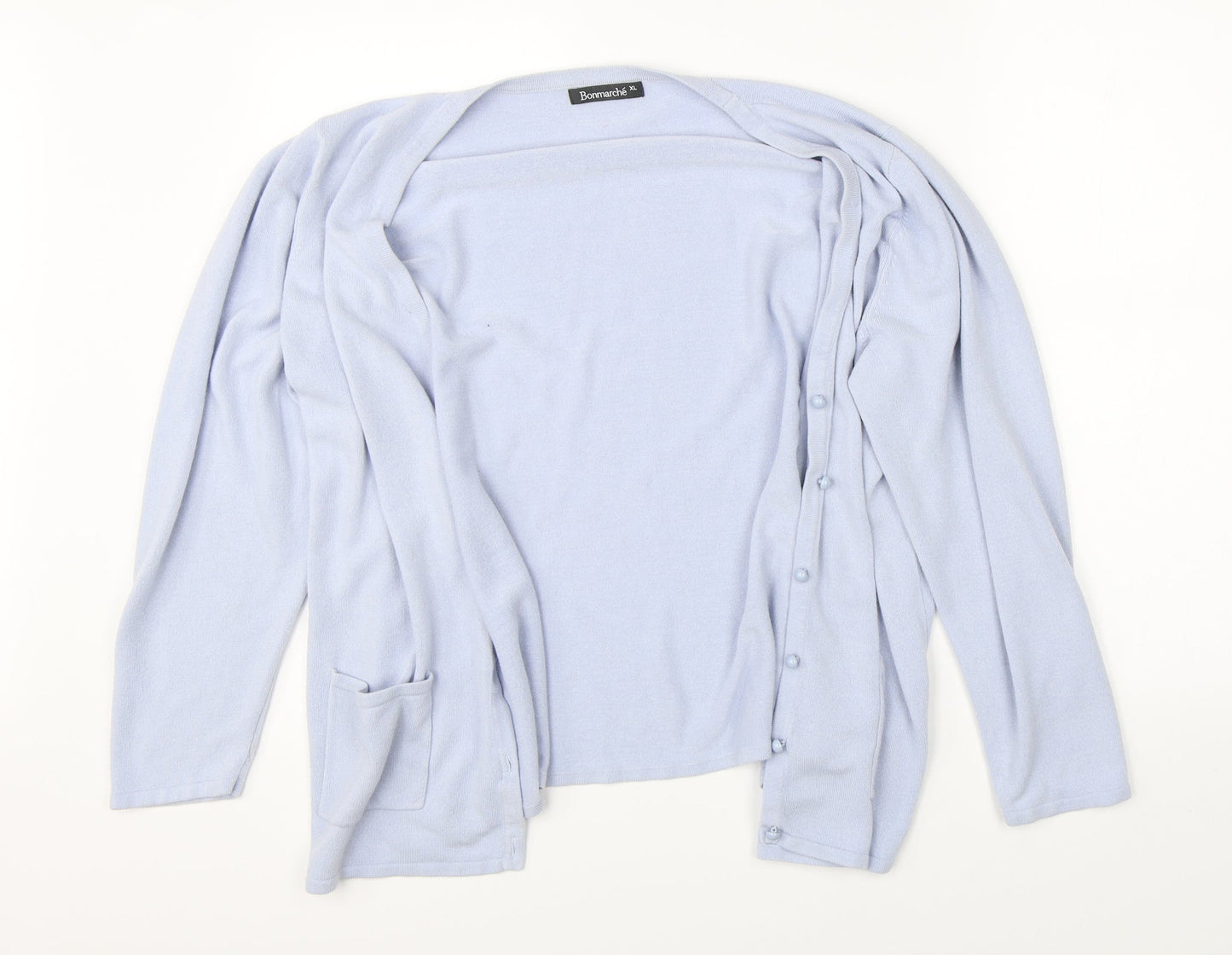 Bonmarché Womens Blue   Cardigan Jumper Size XL