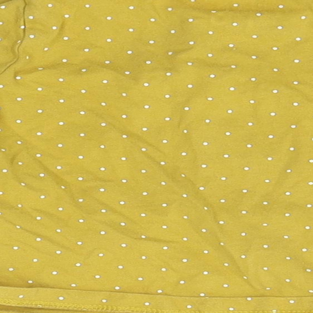 F&F Baby Yellow Polka Dot  Babydoll Pyjama Top Size 12-18 Months