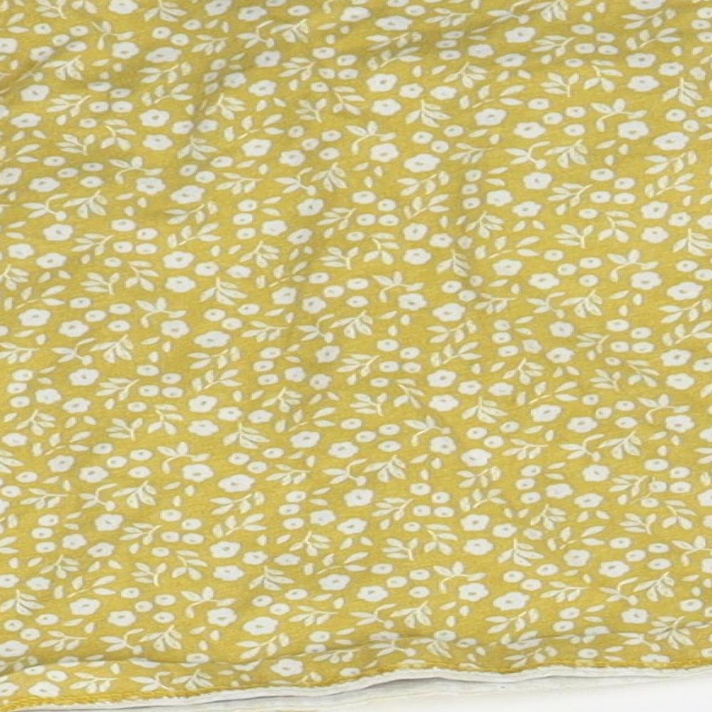 TU Girls Yellow Floral   Pyjama Top Size 12-18 Months