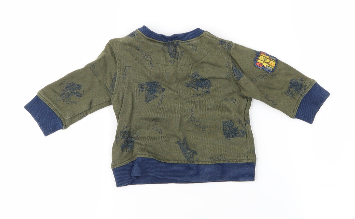 La Compagnie des Petits Baby Green   Pullover Jumper Size 6-9 Months