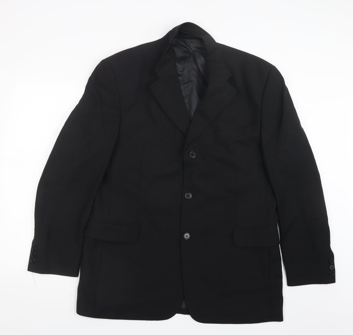 NEXT Mens Black   Jacket Suit Jacket Size 40