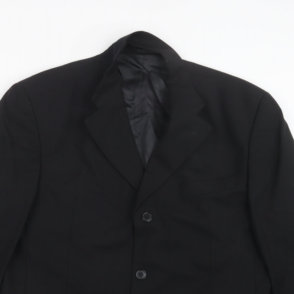 NEXT Mens Black   Jacket Suit Jacket Size 40