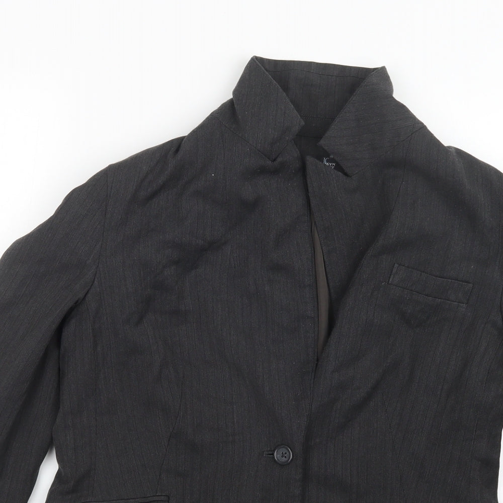 Jermyn Street Womens Grey   Jacket Blazer Size 14