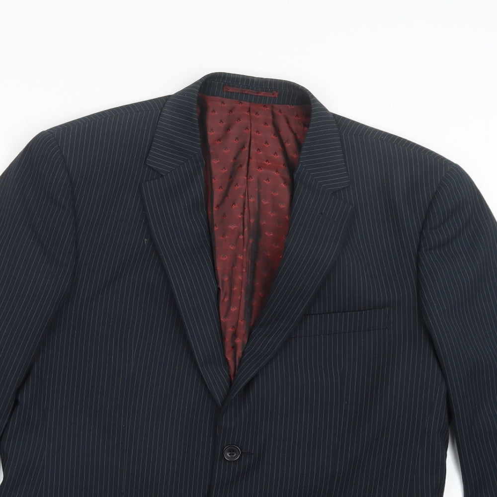 Skopes Mens Blue   Jacket Suit Jacket Size 38