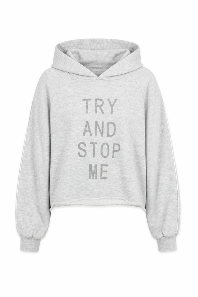 Active Girls Grey   Pullover Hoodie Size 11-12 Years
