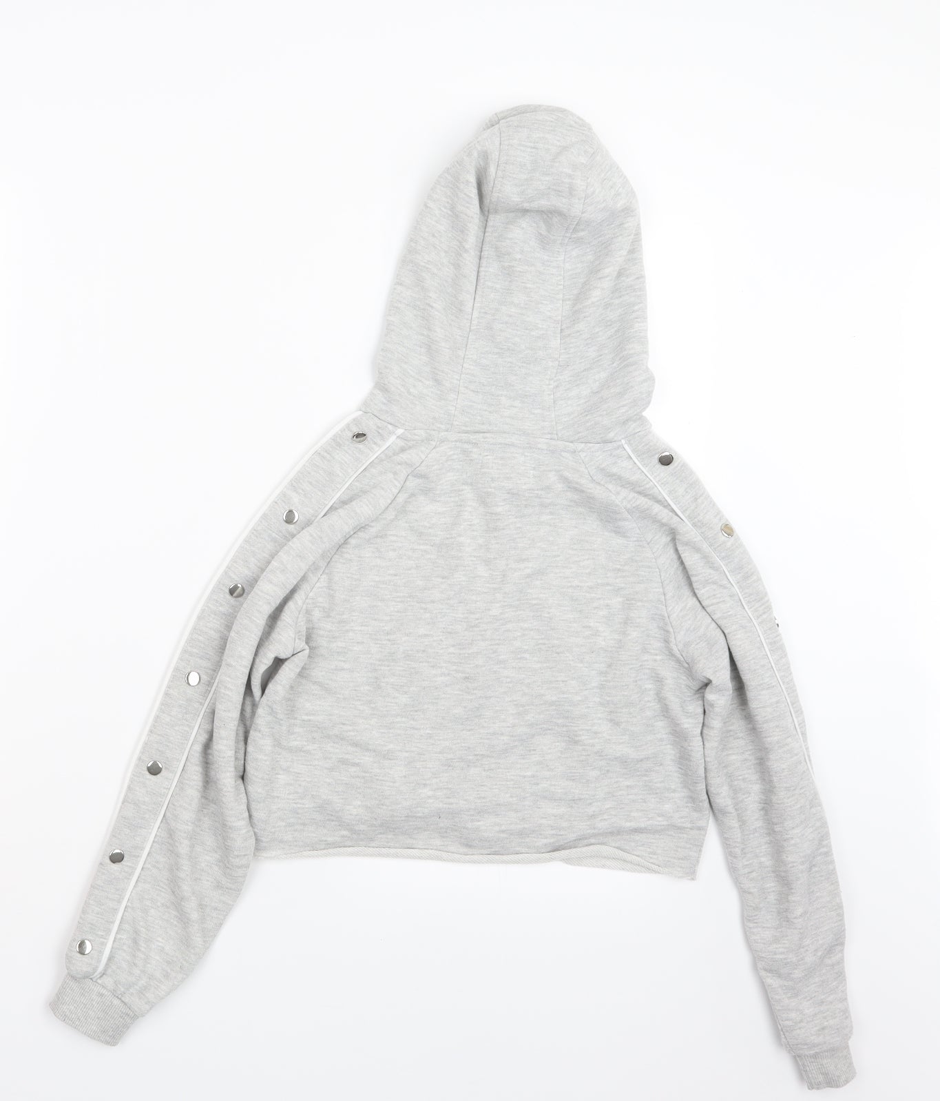 Active Girls Grey   Pullover Hoodie Size 11-12 Years