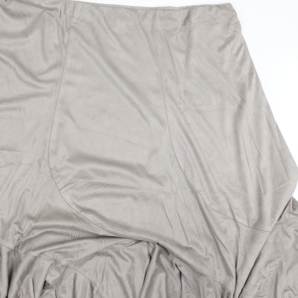 Damart Womens Grey   A-Line Skirt Size 22
