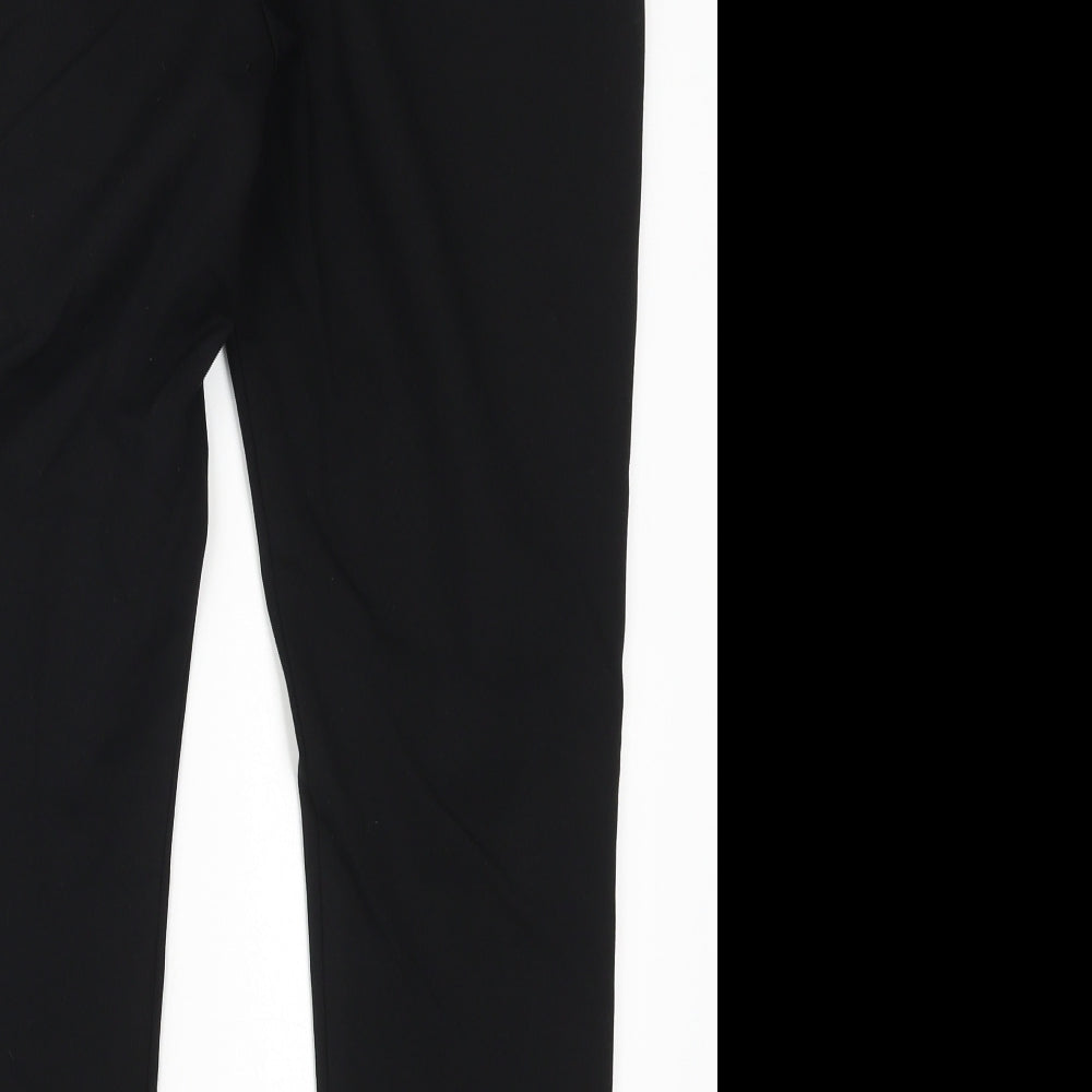 George Mens Black   Trousers  Size 16 L27 in