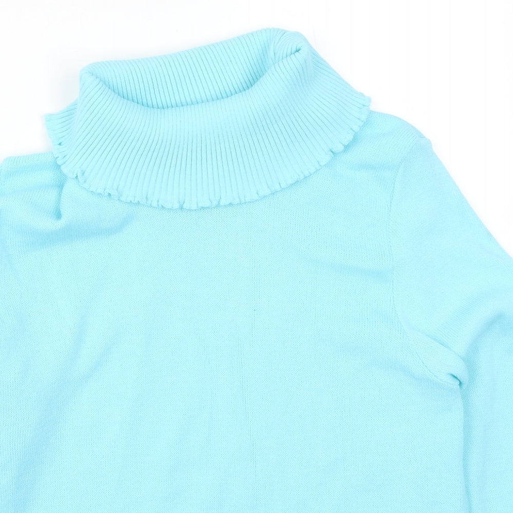 Pure & Natural Womens Blue   Pullover Jumper Size L