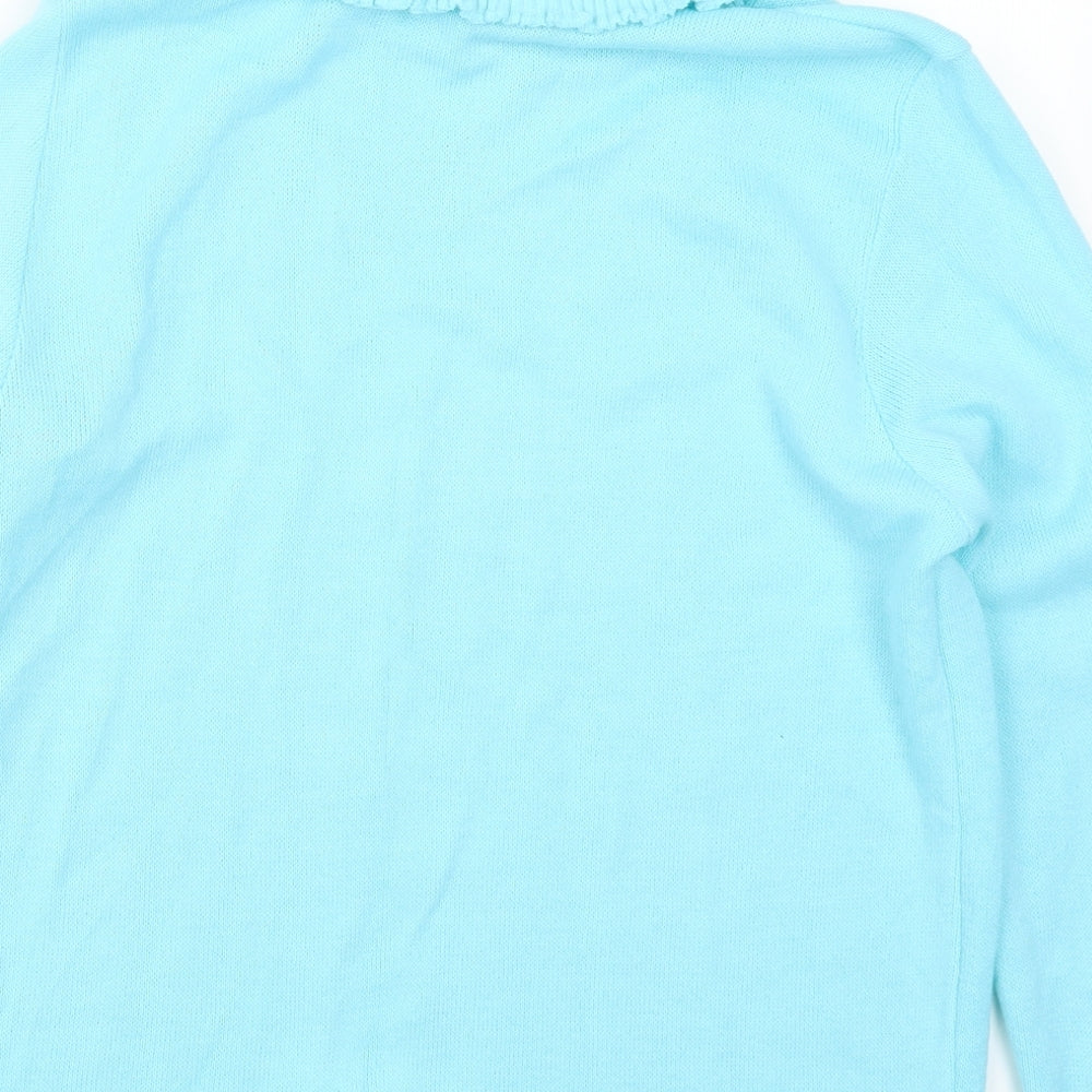 Pure & Natural Womens Blue   Pullover Jumper Size L