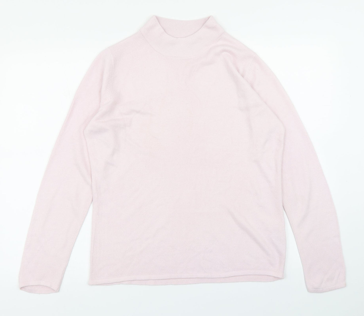 Bonmarché Womens Pink  Knit Pullover Jumper Size S