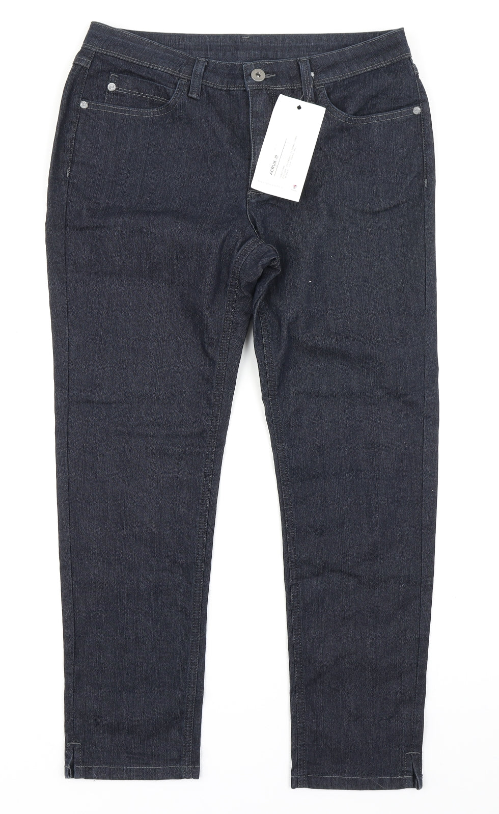 Vicunha Womens Blue  Denim Straight Jeans Size 30 in L24 in