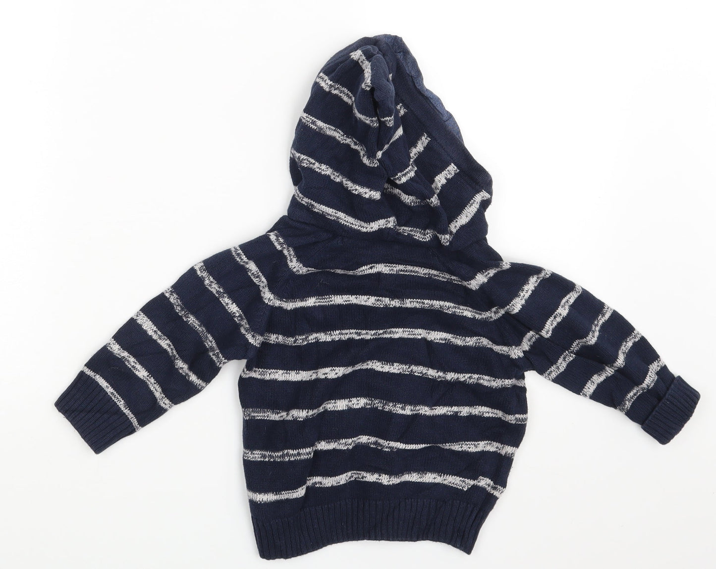 NEXT Boys Blue Striped  Pullover Jumper One Size