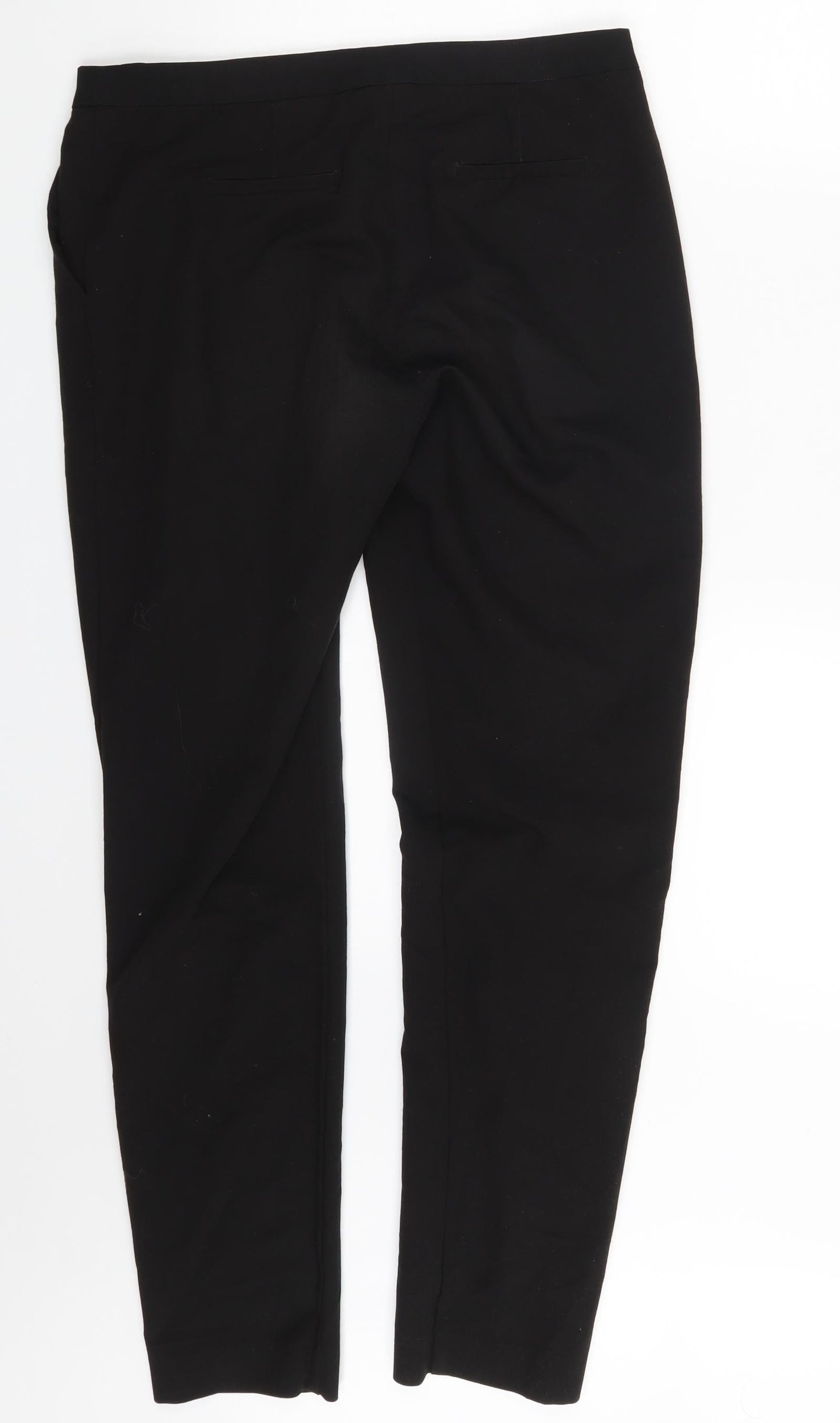 New Look Womens Black   Chino Trousers Size 8 L28 in