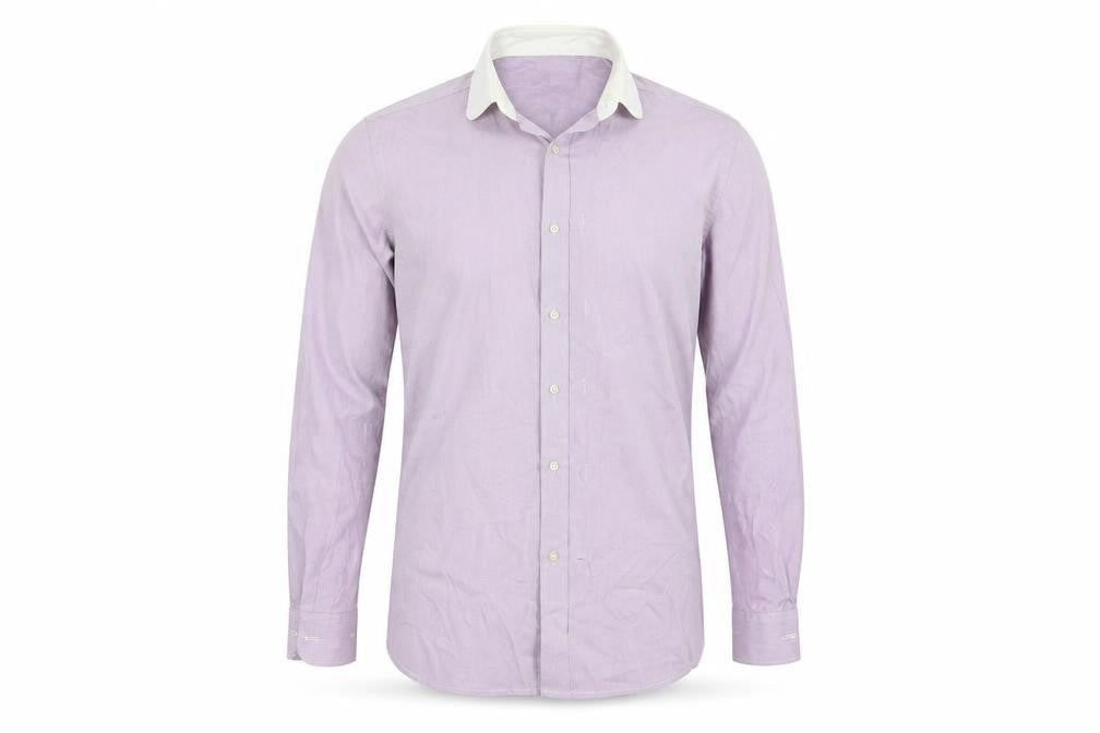 NEXT Mens Purple    Button-Up Size 15.5