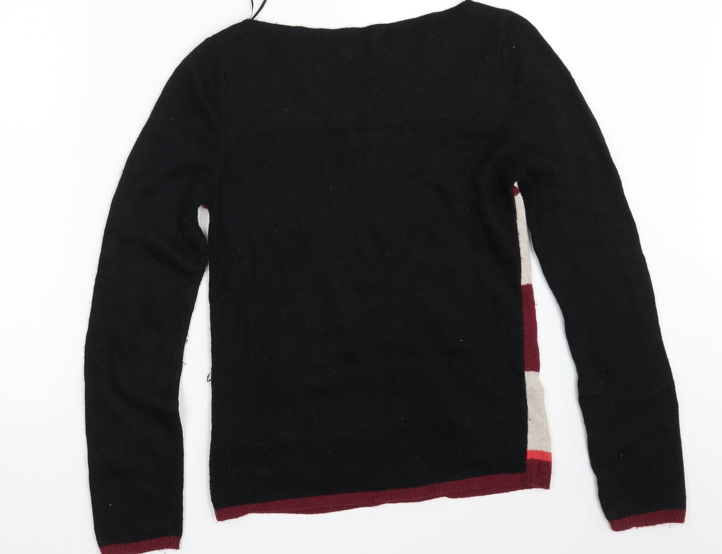 Topshop Womens Multicoloured Striped  Pullover Jumper Size 10