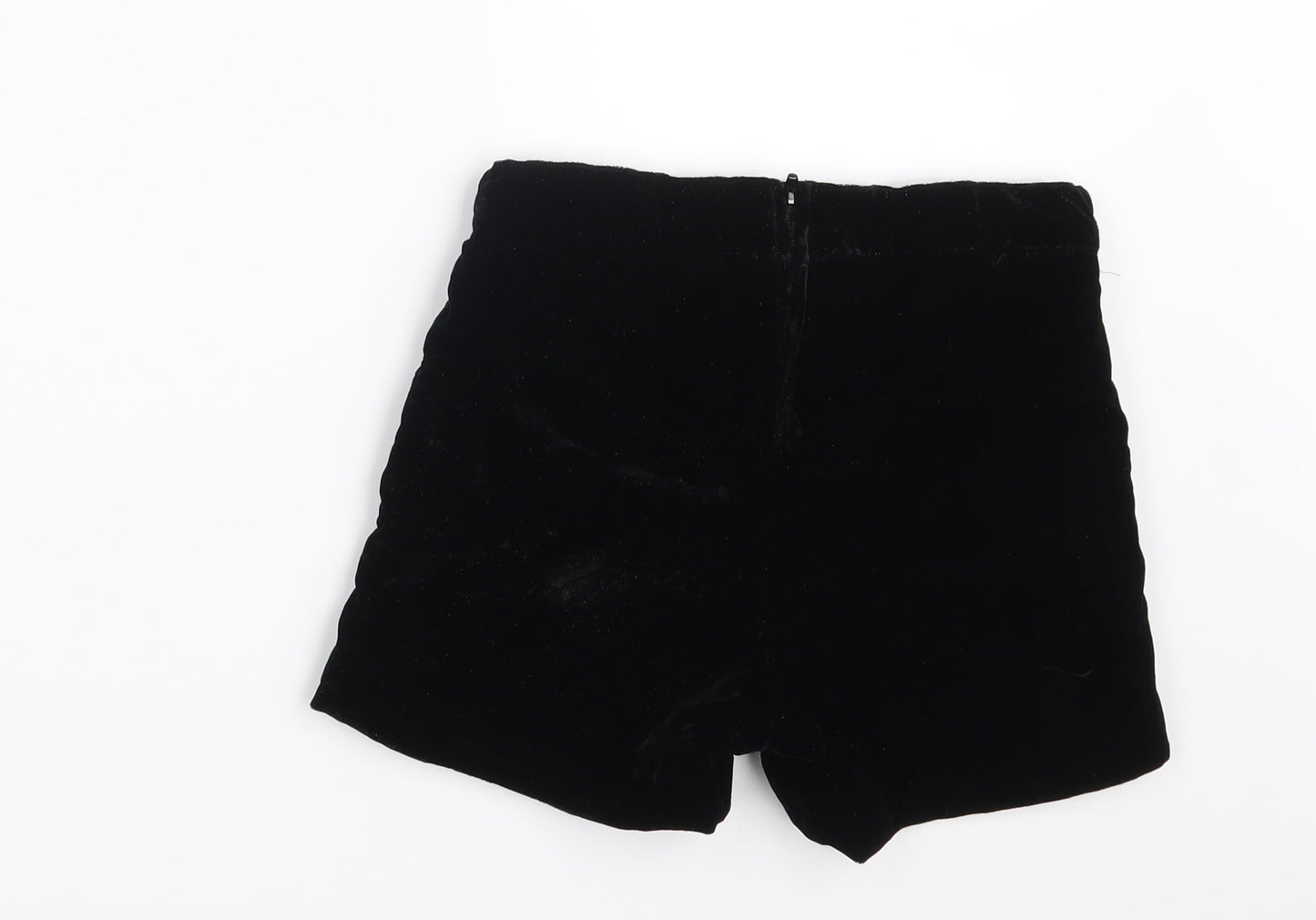 H&M Girls Black   Chino Shorts Size 6-7 Years