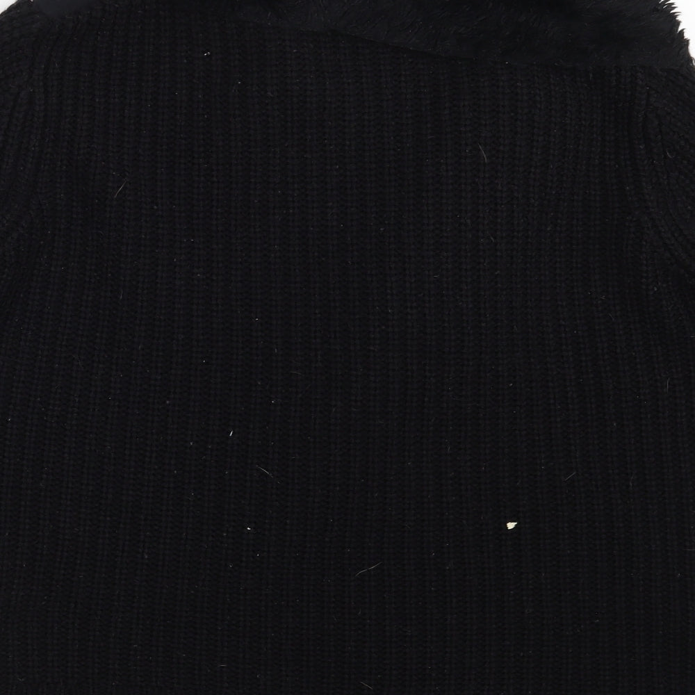 New Look Womens Black   Cardigan Jumper Size S