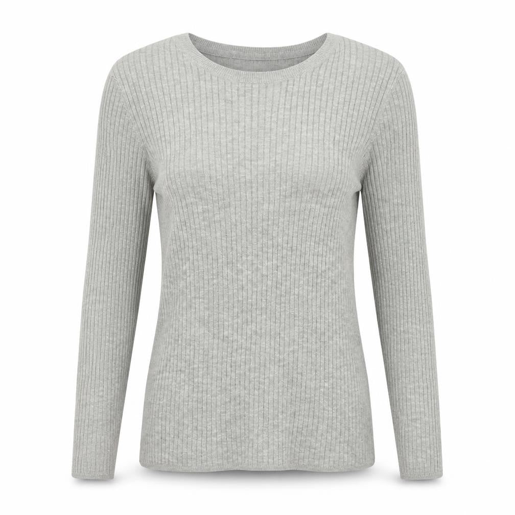 H&M Womens Grey  Knit Pullover Jumper Size M