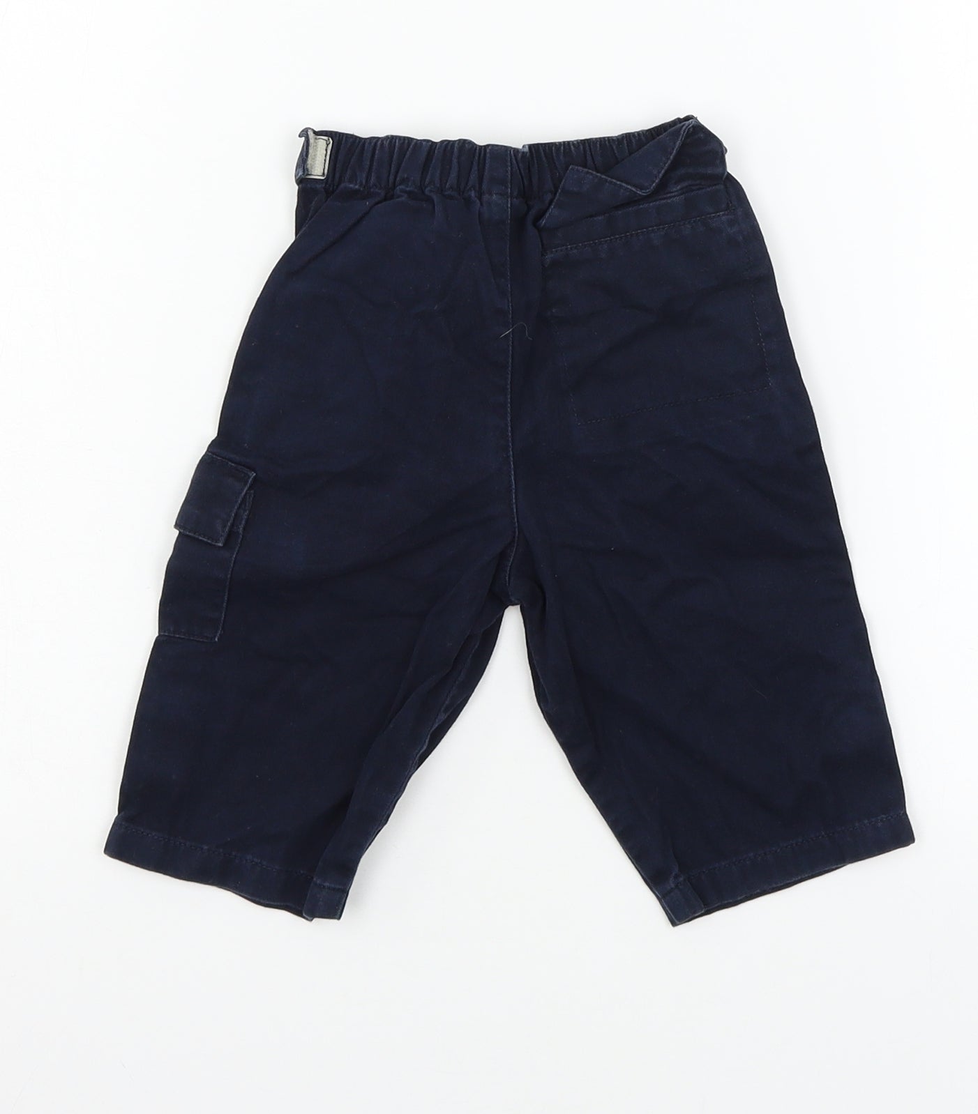 NEXT Boys Blue   Cargo Trousers Size 6-9 Months