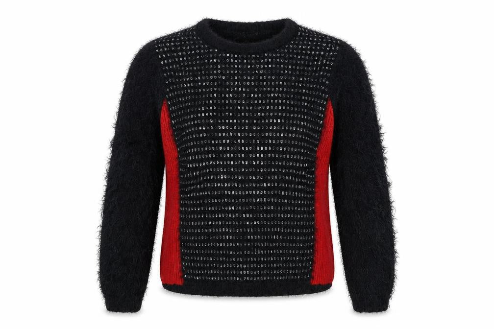 Marks and Spencer Womens Black  Knit Pullover Jumper Size 12