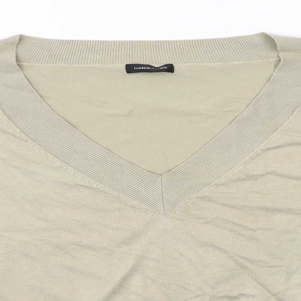 F&F Womens Beige  Knit Pullover Jumper Size 16