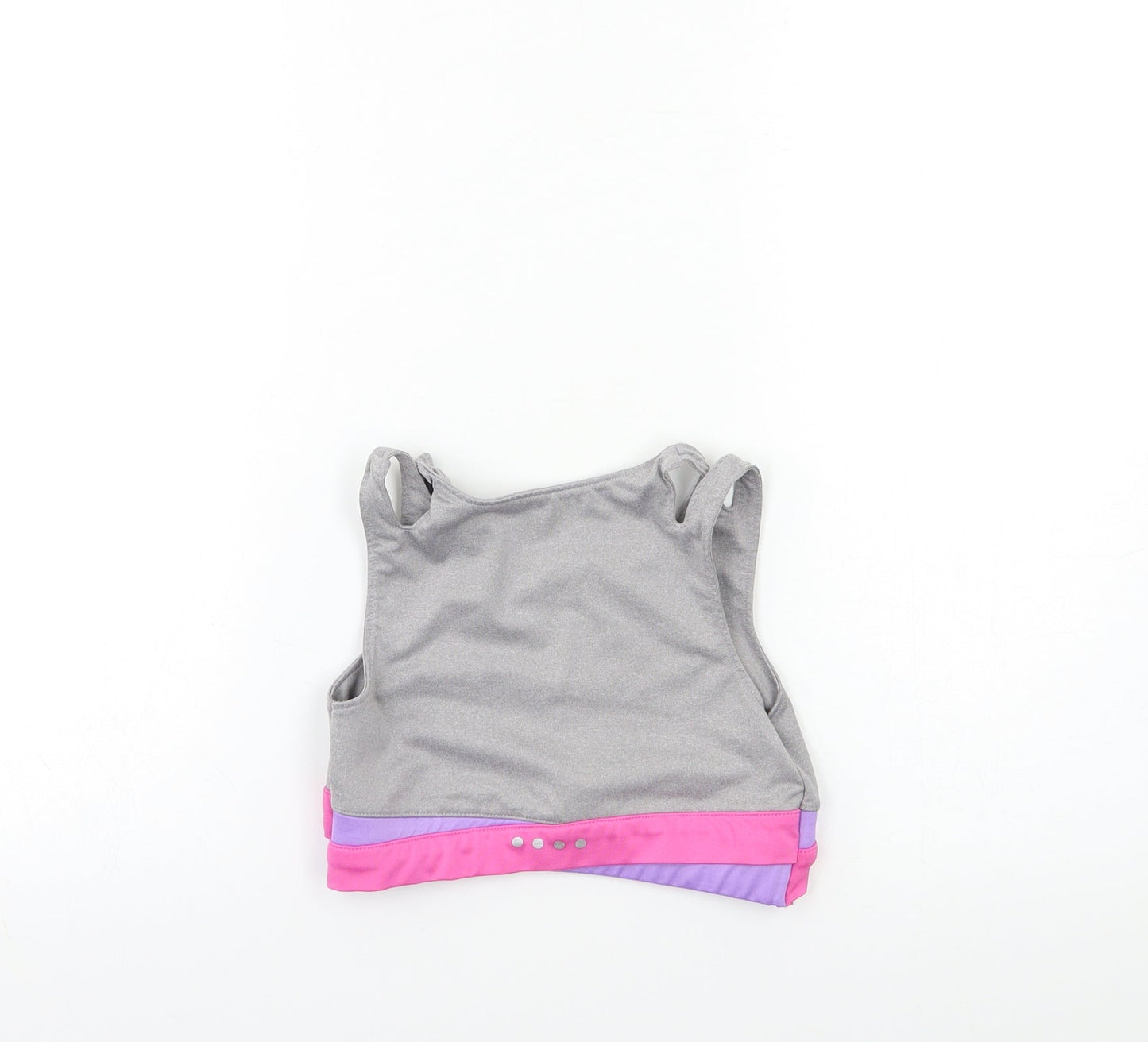 SOULUXE Girls Grey   Basic Tank Size 8 Years